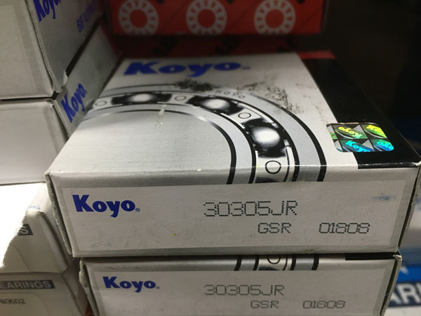 Подшипник 30305 JR Koyo аналог 7305 размеры 25х62х18,25