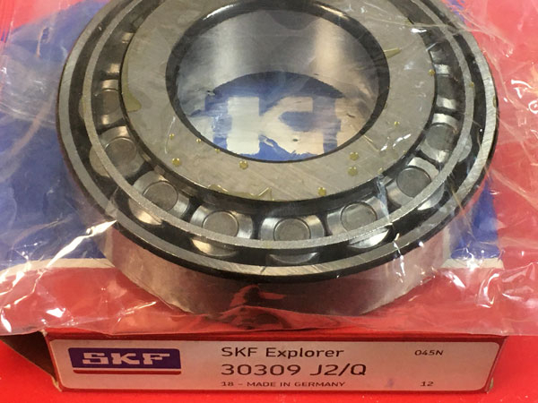 Подшипник 30309 J2/Q SKF аналог 7309 размеры 45х100х27,25