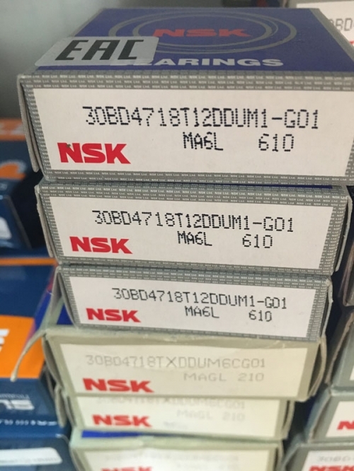Подшипник 30BD4718 NSK компрессора кондиционера размеры 30x47x18