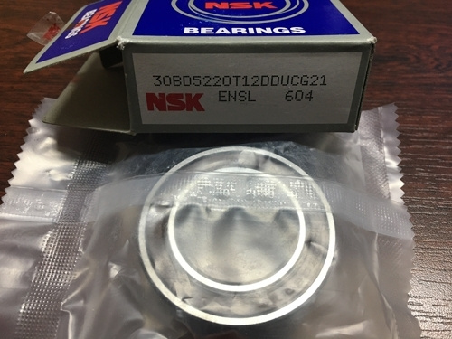 Подшипник 30BD5220 T12DDU NSK компрессора кондиционера размеры 30x52x20