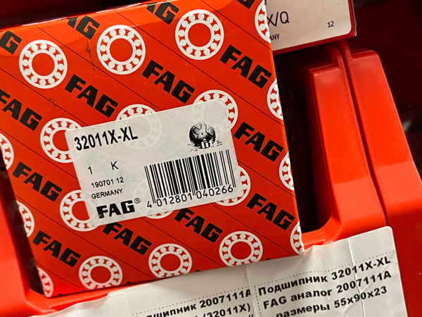 Подшипник 32011X-XL FAG аналог 2007111А размеры 55*90*23