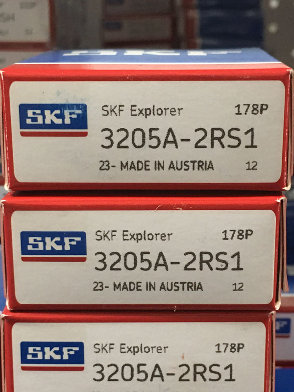 Подшипник 3205 A-2RS1 SKF аналог 5205-2RS (3056205) размеры 25х52х20,6