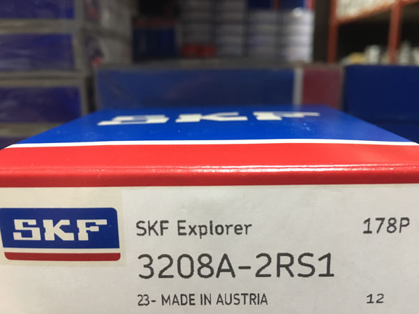 Подшипник 3208 A-2RS1 SKF аналог 5208-2RS (3056208) размеры 40х80х30,2