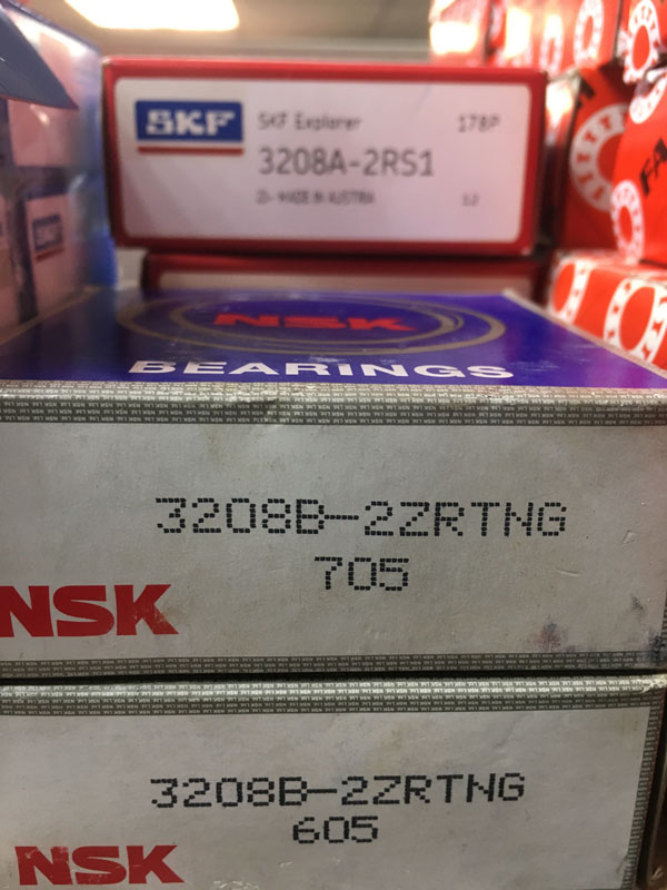 Подшипник 3208 B-2ZRTNG NSK аналог 5208-2Z (3056208) размеры 40х80х30,2