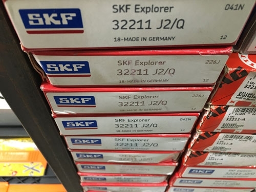 Подшипник 32211 J2/Q SKF аналог 7511 размеры 55*100*26,75 купить из наличия