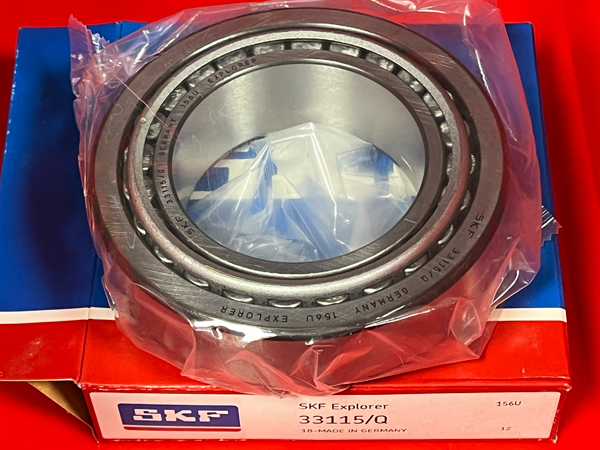 Подшипник 33115/Q SKF аналог 3007715А размеры 75x125x37