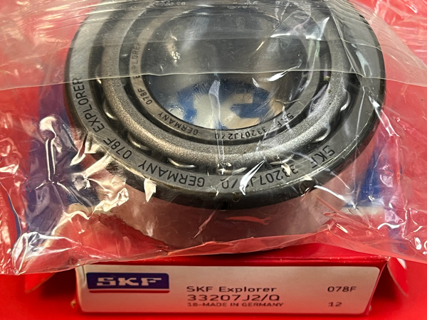 Подшипник 33207 J2/Q SKF аналог 3007207А размеры 35x72x28