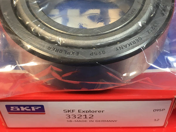 Подшипник 33212 SKF аналог 3007212 размеры 60x110x38