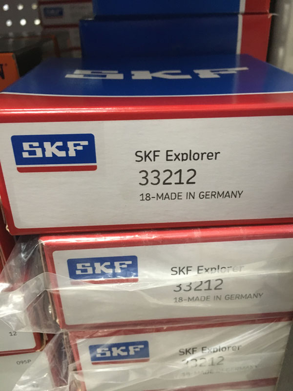 Подшипник 33212 SKF аналог 3007212 размеры 60*110*38