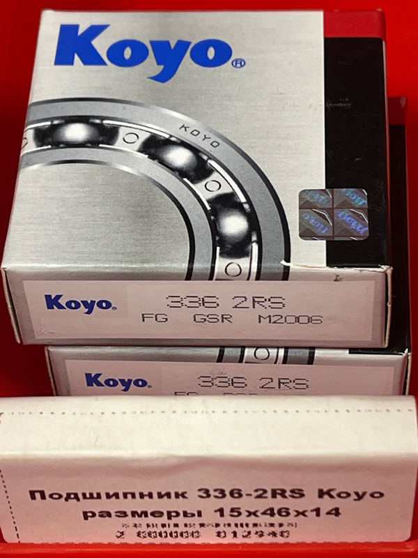 Подшипник 336-2RS Koyo размеры 15*46*14