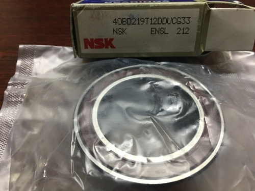 Подшипник 40BD219 T12DDU CG21 NSK компрессора кондиционера размеры 40x62x24