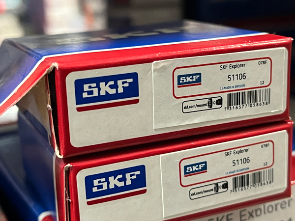 Подшипник 51106 SKF аналог 8106 размеры 30x47x11