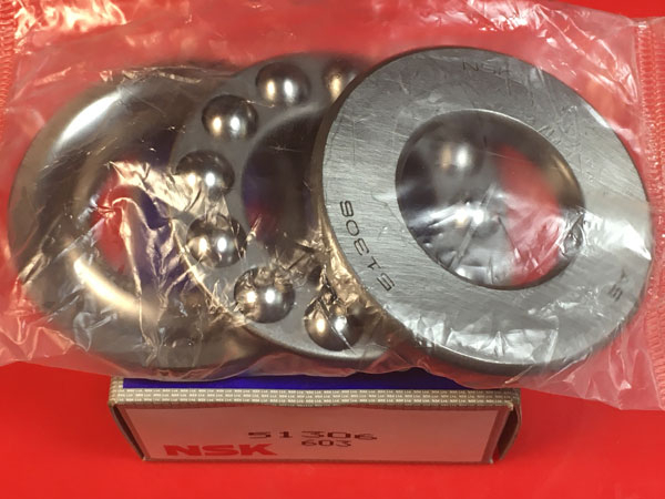 Подшипник 51306 NSK аналог 8306 размеры 30*60*21