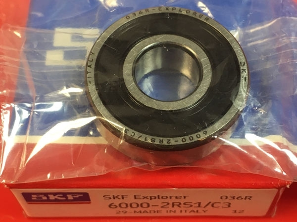 Подшипник 6000-2RS1/C3 SKF аналог 76-180100 размеры 10x26x8