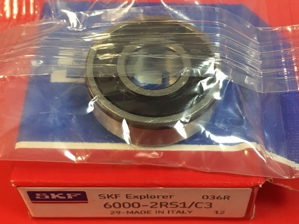 Подшипник 6000-2RS1/C3 SKF аналог 180100 размеры 10х26х8