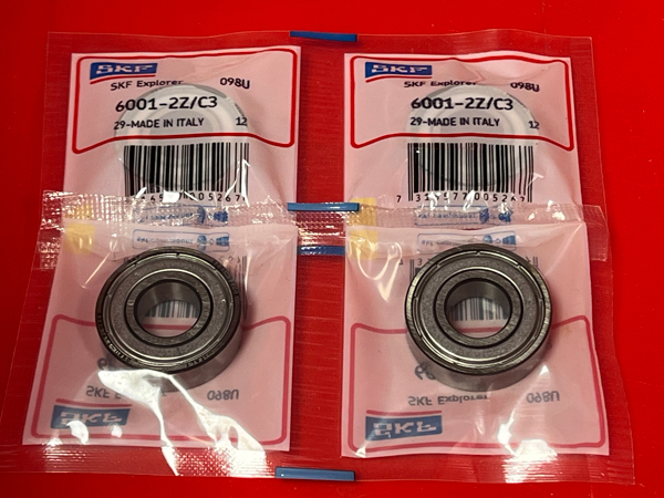 Подшипник 6001-2Z/C3 SKF аналог 70-80101 размеры 12x28x8