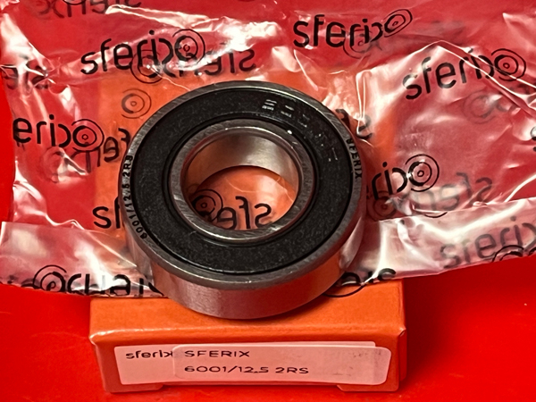 Подшипник 6001/12,5-2RS SFERIX размеры 12,5x28x8