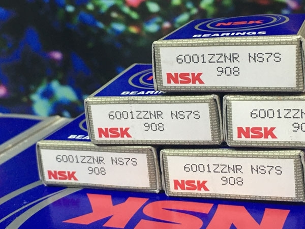 Подшипник 6001 ZZ NR NSK размеры 12х28х8