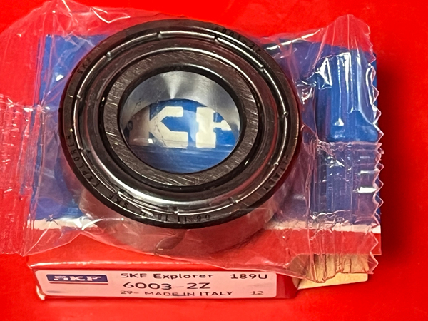 Подшипник 6003-2Z SKF аналог 80103 размеры 17x35x10