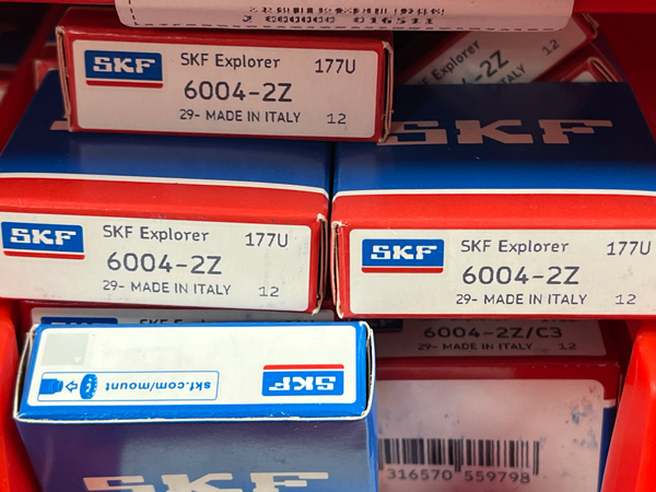 Подшипник 6004-2Z SKF аналог 80104 размеры 20*42*12