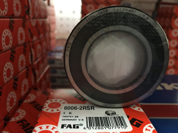 Подшипник 6006-2RSR FAG аналог 180106 размеры 30*55*13