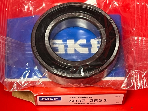 Подшипник 6007-2RS1 SKF аналог 180107 размеры 35x62x14