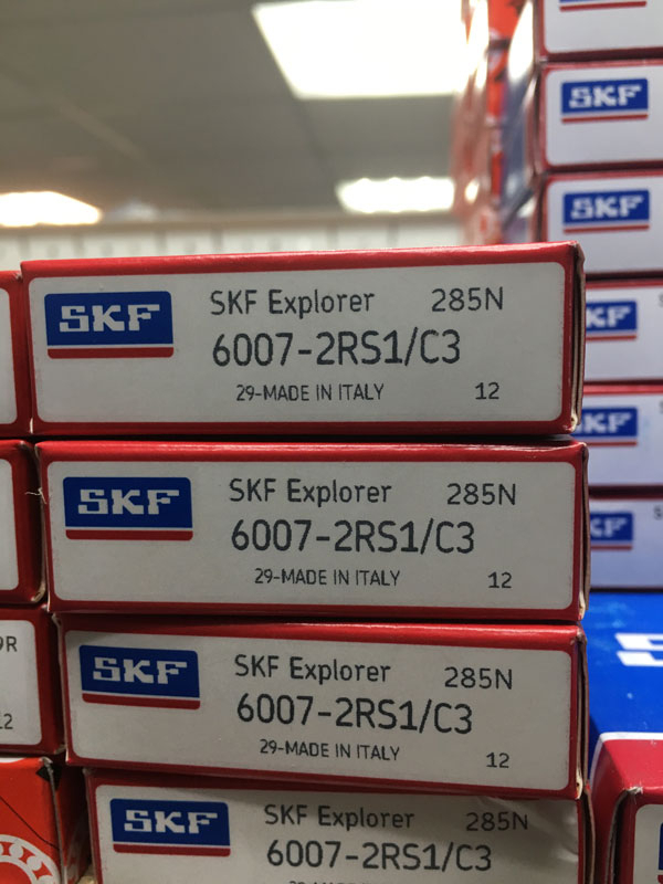 Подшипник 6007-2RS 1 С3 SKF аналог 180107 размеры 35*62*14