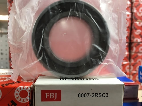Подшипник 6007-2RSC3 FBJ аналог 76-180107 размеры 35x62x14