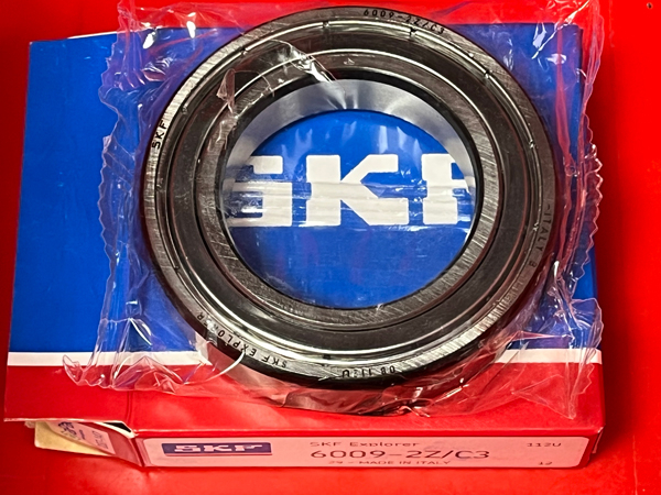 Подшипник 6009-2Z/С3 SKF аналог 70-80109 размеры 45x75x16