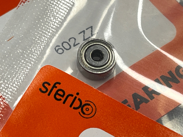 Подшипник 602-ZZ SFERIX аналог 80012 размеры 2х7х3