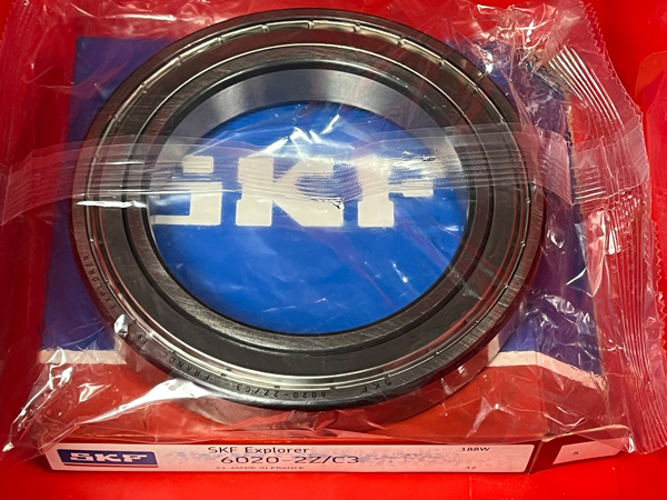 Подшипник 6020-2Z/C3 SKF аналог 70-80120 размеры 100x150x24