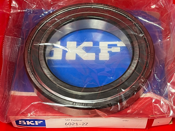 Подшипник 6021-2Z SKF аналог 80121 размеры 105x160x26