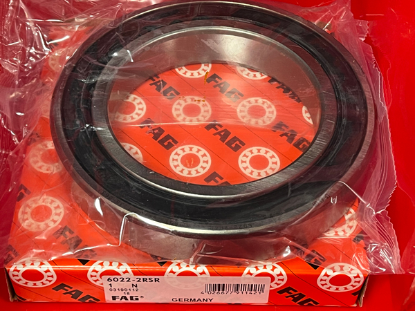 Подшипник 6022-RSR FAG аналог 180122 размеры 110x170x28