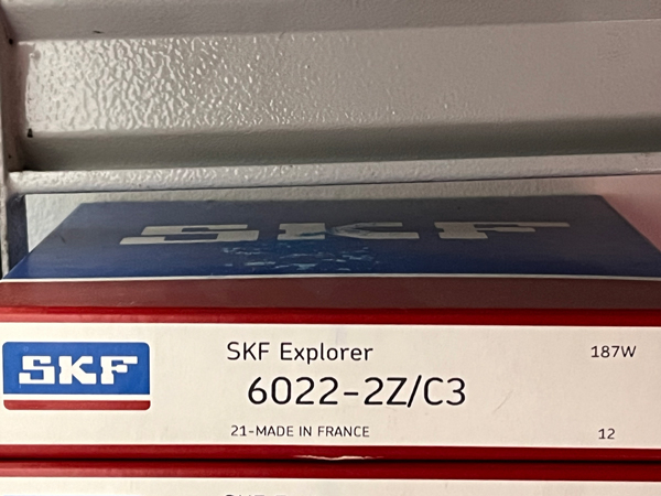 Подшипник 6022-2Z/C3 SKF аналог 70-80122 размеры 110*170*28