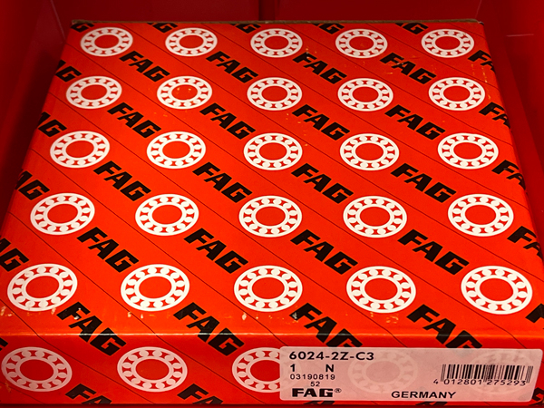 Подшипник 6024-2Z-C3 FAG аналог 70-80124 размеры 120*180*28