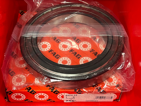 Подшипник 6024-2Z FAG аналог 80124 размеры 120x180x28