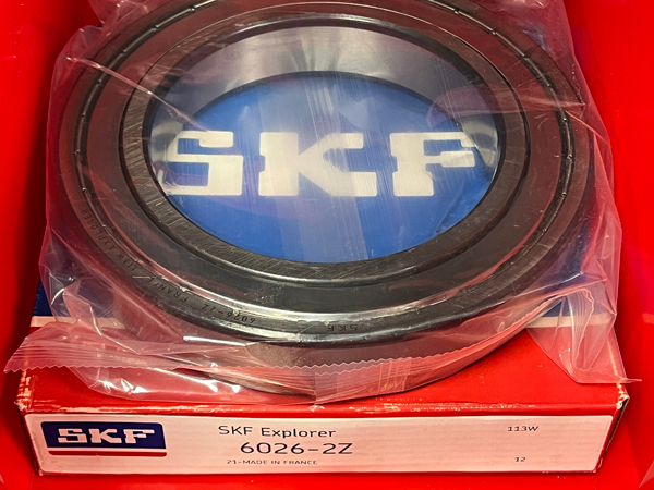 Подшипник 6026-2Z SKF аналог 80126 размеры 130x200x33