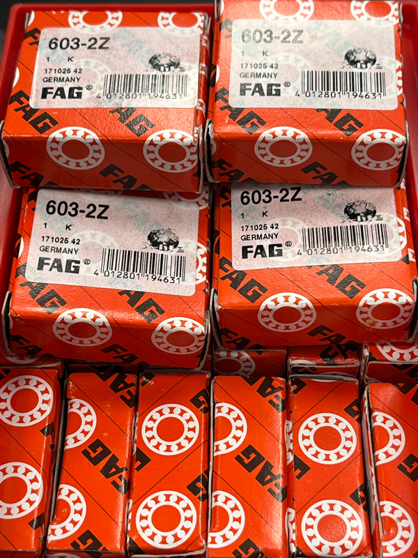 Подшипник 603-2Z FAG аналог 80013 размеры 3*9*4