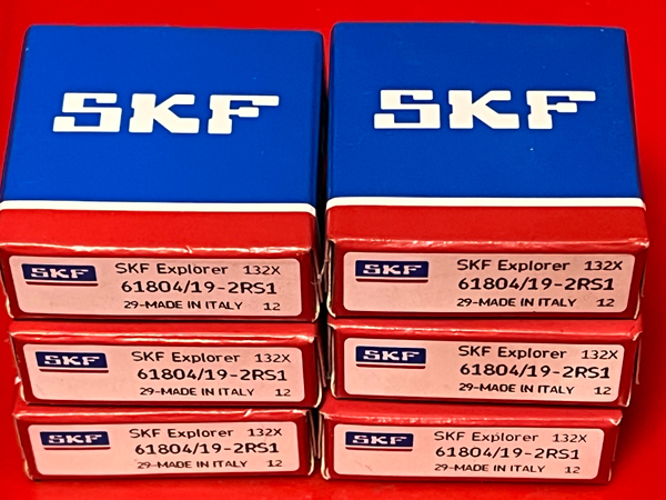 Подшипник 61804/19-2RS1 SKF размеры 19*32*7