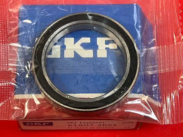 Подшипник 61807-2RS1 SKF аналоги 1180807, 1000807-2RS, 6807-2RS размеры 35*47*7