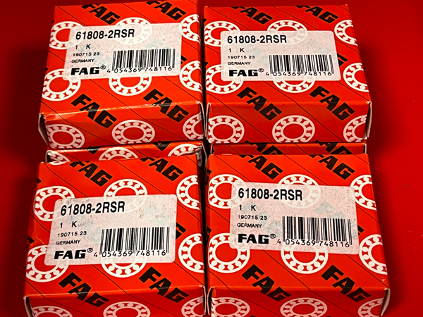 Подшипник 61808-2RSR FAG аналоги 1180808, 6808-2RS, 1000808-2RS размеры 40*52*7