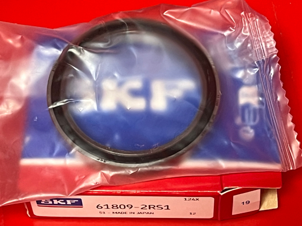 Подшипник 61809-2RS1 SKF аналоги 1180809, 1000809-2RS, 6809-2RS размеры 45x58x7