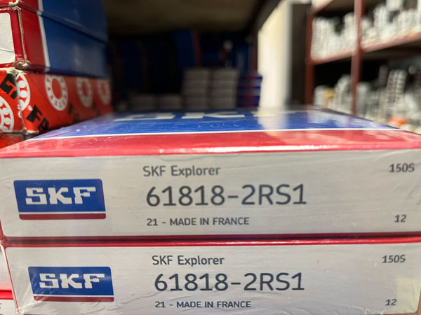 Подшипник 61818-2RS 1 SKF аналоги 1180818 (1000818-2RS, 6818-2RS) размеры 90*115*13