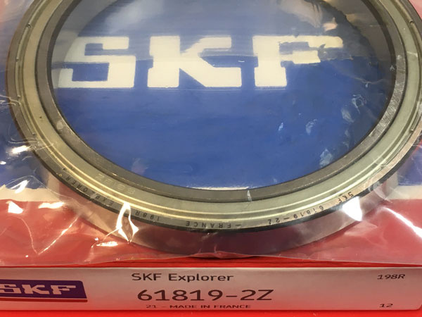 Подшипник 61819-2Z SKF аналоги 1080819, 1000819-2Z, 6819-2Z размеры 95x120x13