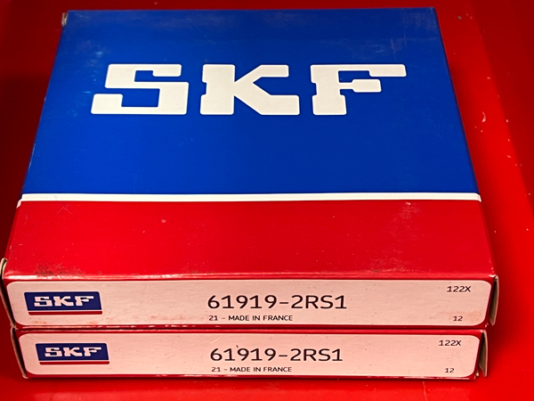 Подшипник 61919-2RS1 SKF аналоги 1180919, 1000919-2RS, 6919-2RS размеры 95*130*18