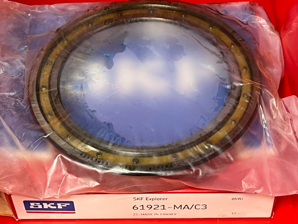 Подшипник 61921-MA/C3 SKF аналог 1000921Л размеры 105x145x20