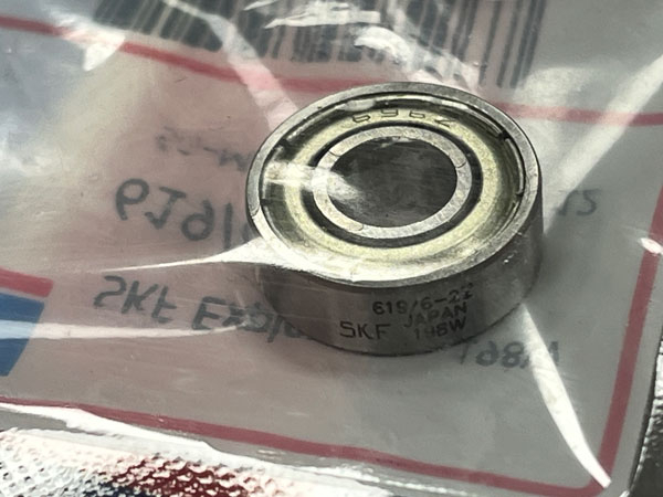 Подшипник 619/6-2Z SKF аналоги 696-2Z, 1080096, 1000096-2Z размеры 6x15x5