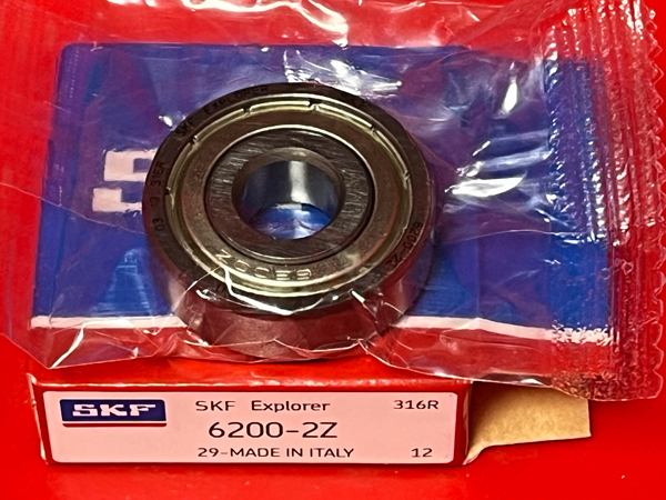 Подшипник 6200-2Z SKF аналог 80200 размеры 10x30x9