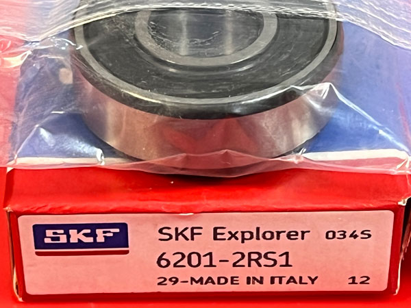 Подшипник 6201-2RS1 SKF аналог 180201 размеры 12*32*10