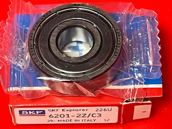 Подшипник 6201-2Z/C3 SKF аналог 70-80201 размеры 12x32x10